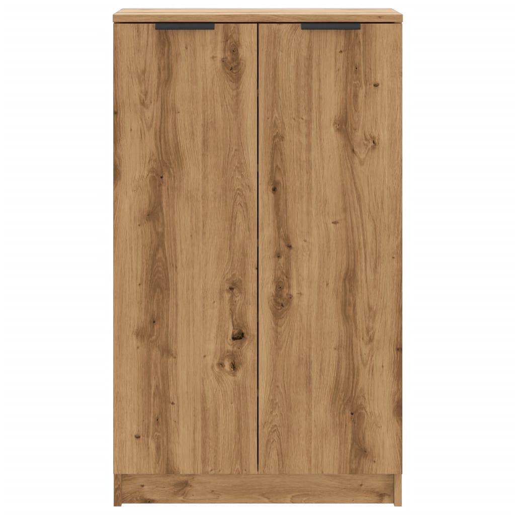 Shoe Cabinet Artisian Oak 59x35x100.5 cm Engineered Wood