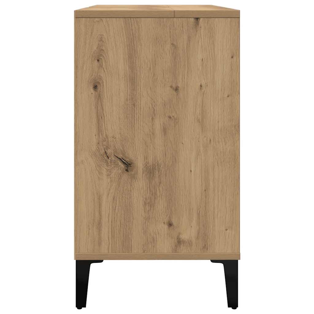 Sink Cabinet Artisan Oak 80x33x60 cm Engineered Wood