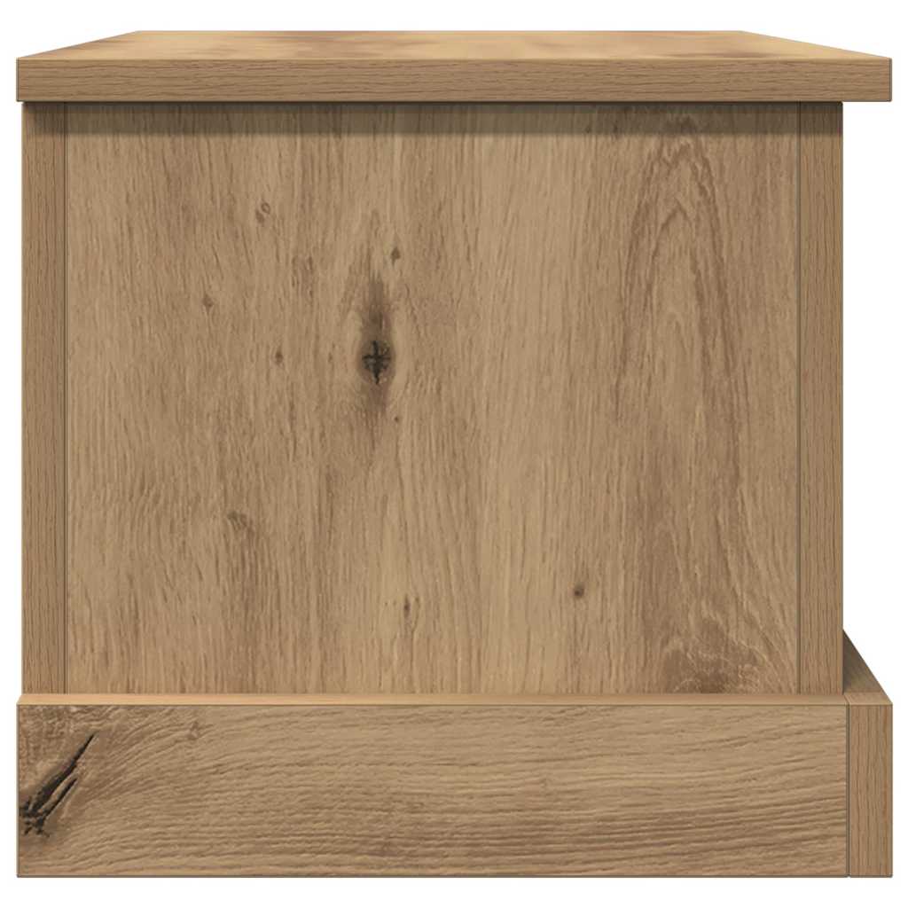 Storage Box Artisan Oak 30x50x28 cm Engineered Wood