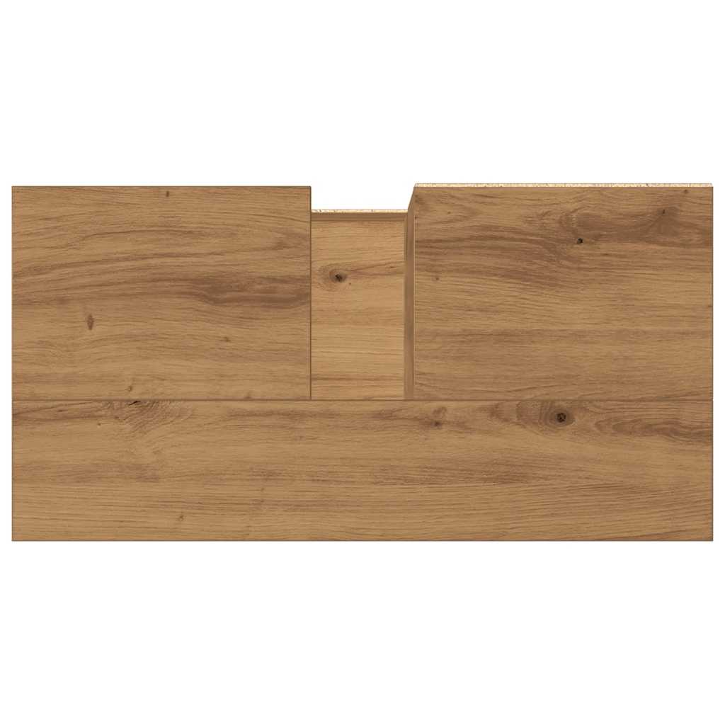 Bathroom Cabinet Artisan Oak 65x33x60 cm Engineered Wood