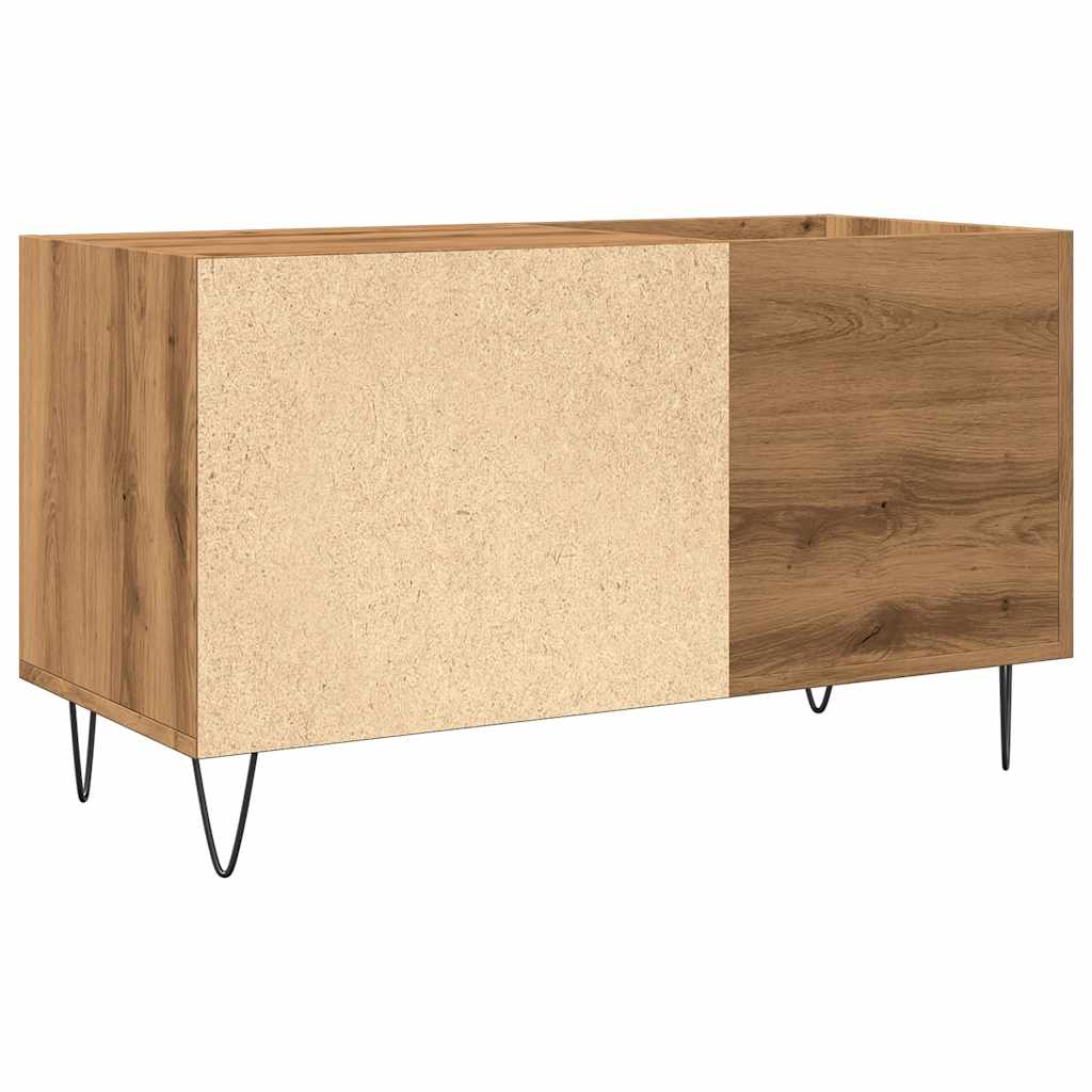 Record Cabinet Artisan Oak 84.5x38x48 cm Engineered Wood