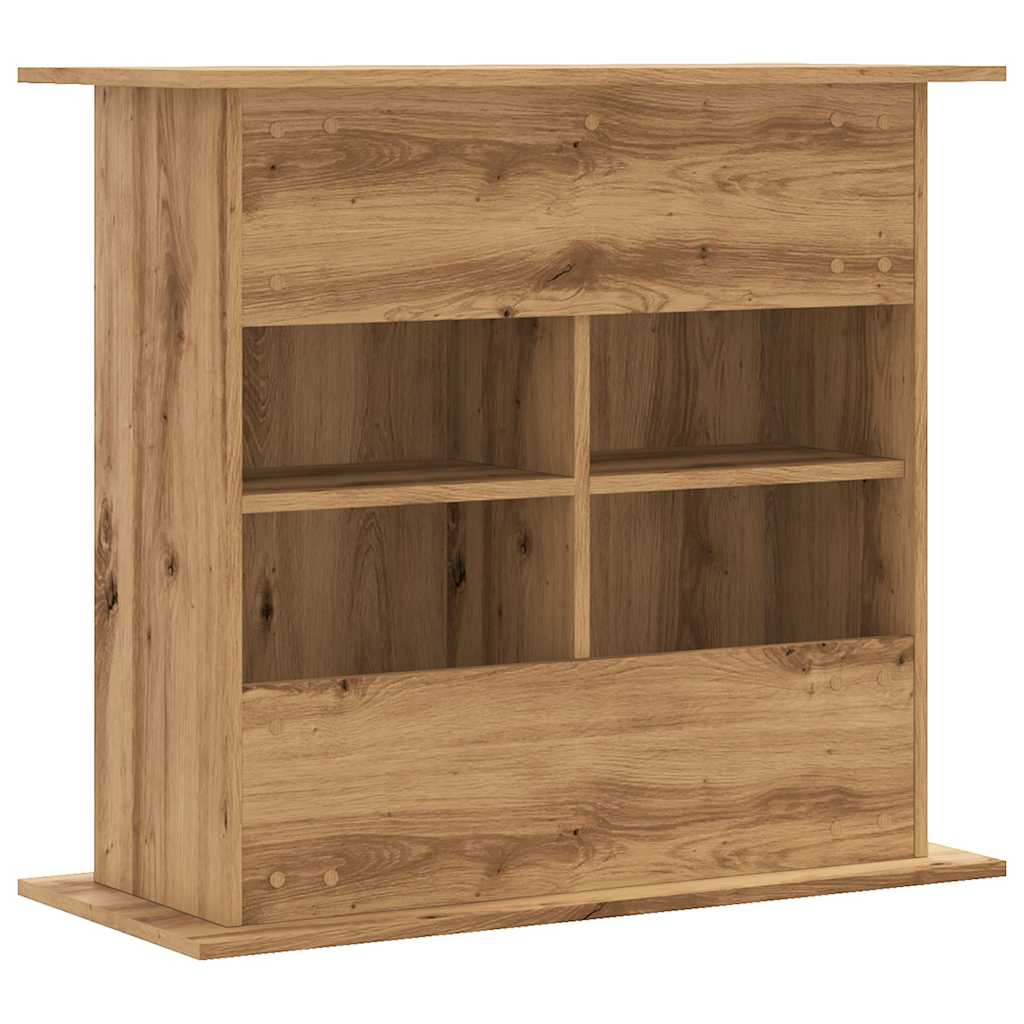Aquarium Stand Artisan Oak 81x36x73 cm Engineered Wood
