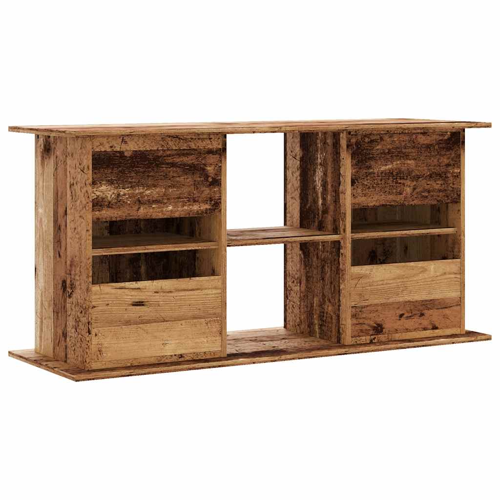 Aquarium Stand Old Wood 121x41x58 cm Engineered Wood