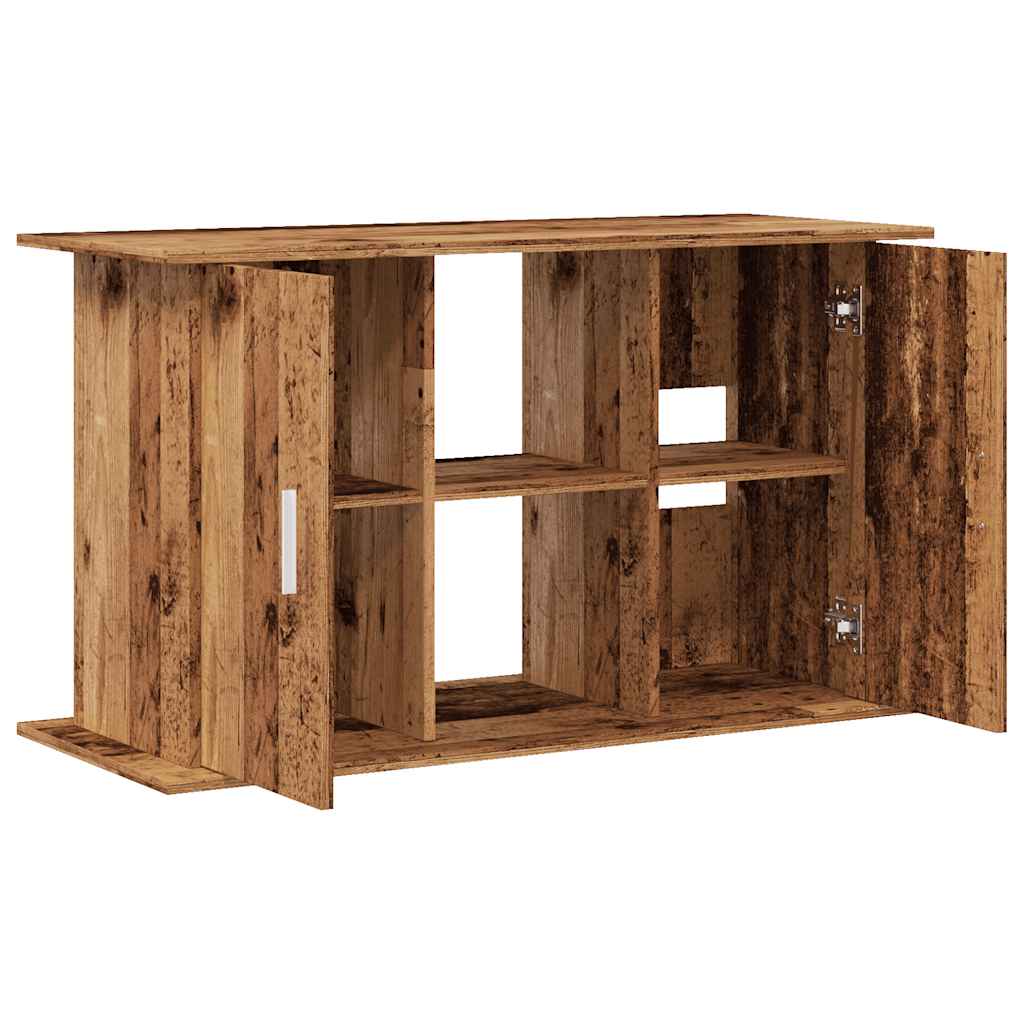 Aquarium Stand Old Wood 121x41x58 cm Engineered Wood