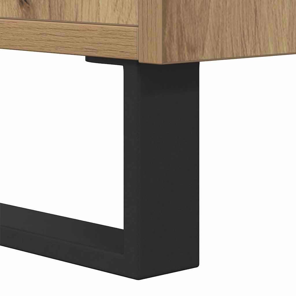 Coffee Table Artisan Oak 90x50x36.5 cm Engineered Wood