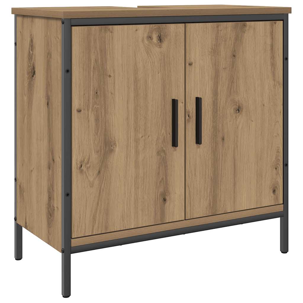 Sink Cabinet Artisan Oak 60x30x60 cm Engineered Wood