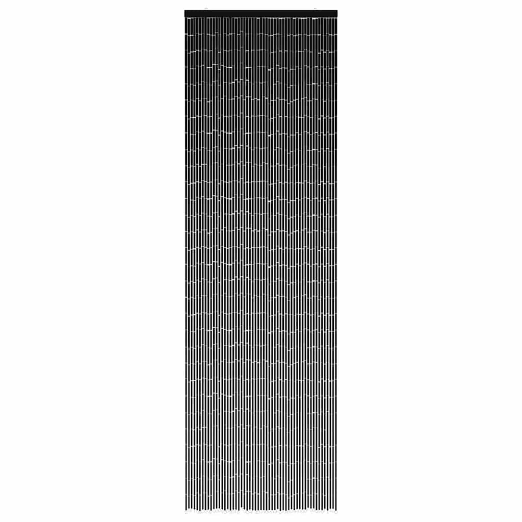 Insect Door Curtain Dark Grey 56x185 cm Bamboo