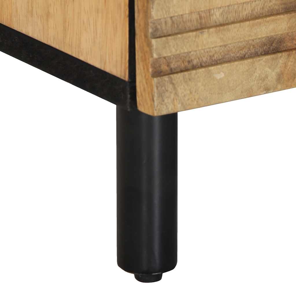 Bedside Cabinet Brown 50x33x60 cm Solid Wood Mango