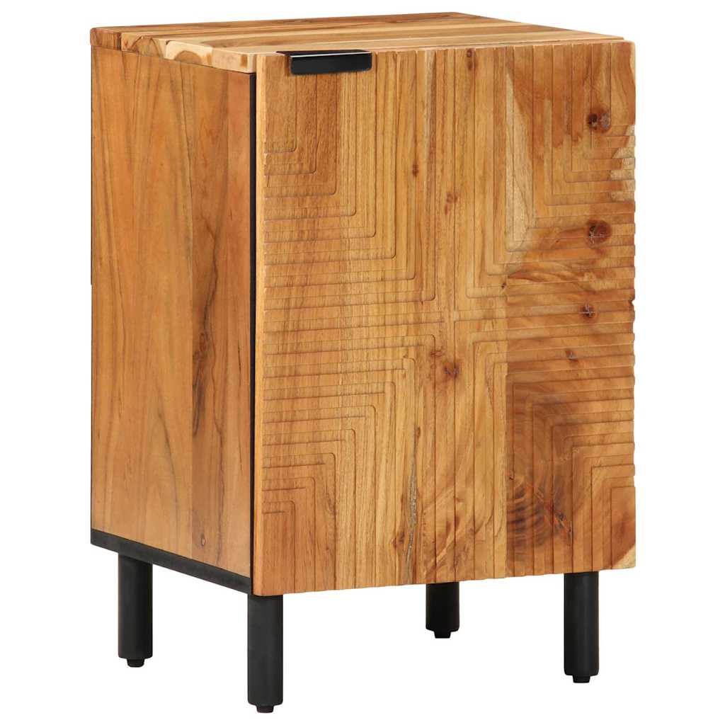 Bathroom Cabinet Brown 38 x 33.5 x 58 cm Solid Acacia wood