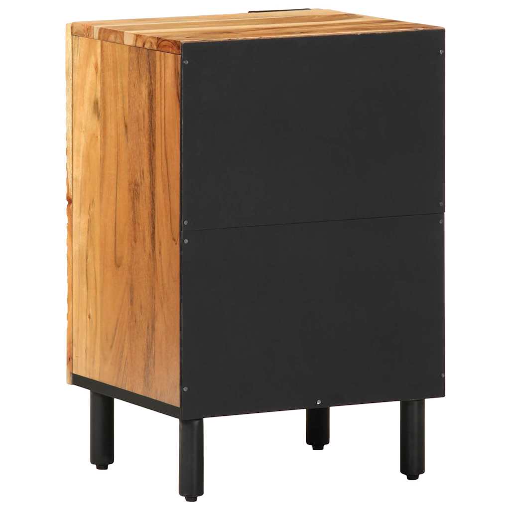 Bathroom Cabinet Brown 38 x 33.5 x 58 cm Solid Acacia wood