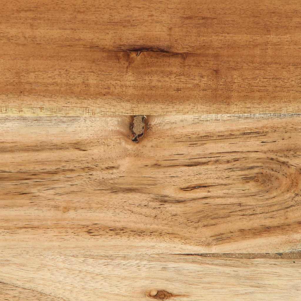 Sideboard with Shelf Brown 80 x 33 x 75 cm Solid Acacia wood