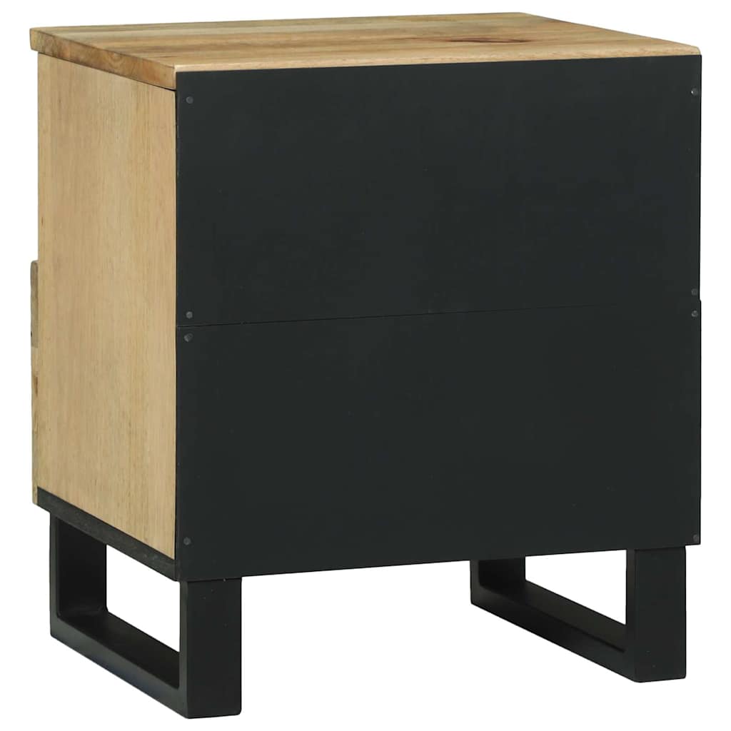 Bedside Cabinet Brown 40 x 33 x 46 cm Solid mango wood