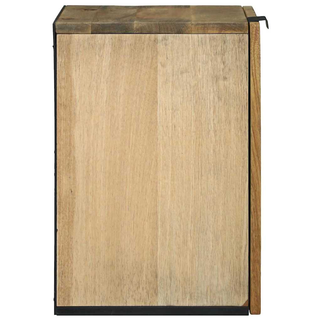 Sink Cabinet Brown and Black 38 x 33.5 x 48 cm Engineered wood