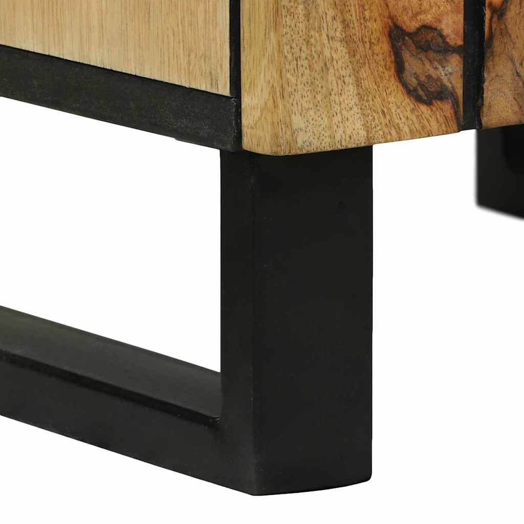 Bathroom Cabinet Brown 38 x 33 x 160 cm Solid Mango wood