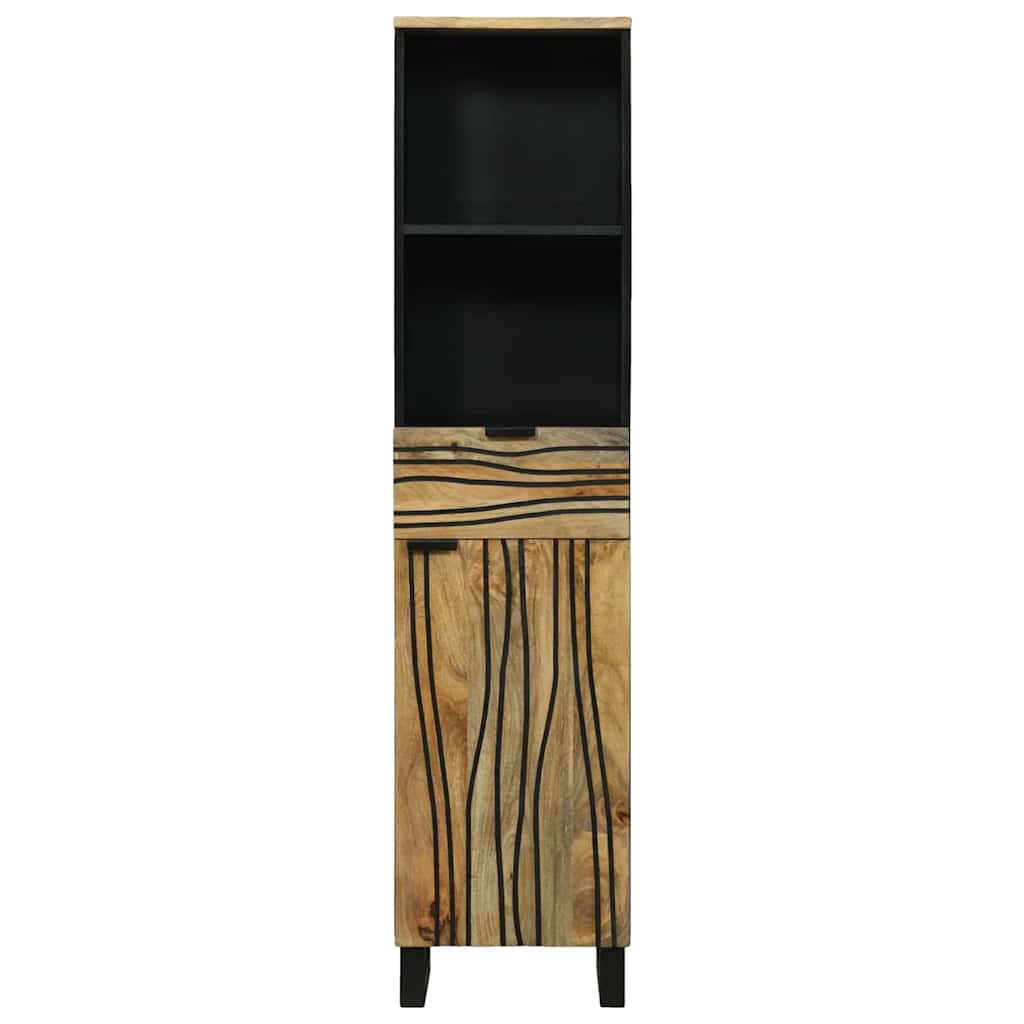 Bathroom Cabinet Brown 38 x 33 x 160 cm Solid Mango wood