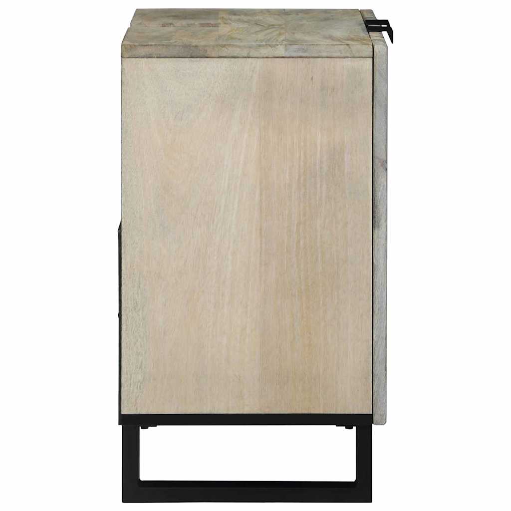 Sink cabinet with Shelf Brown and Black 62 x 33 x 58 cm