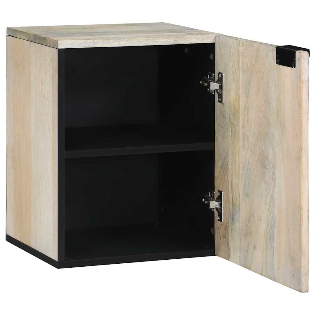 Sink cabinet with Shelf Brown and Black 38 x 33.5 x 48 cm