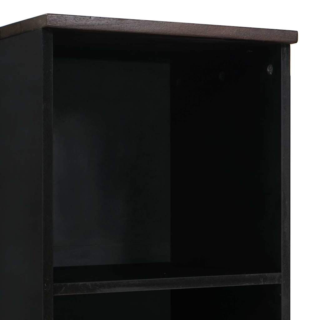 Bathroom Cabinet with Shelf with Storage Brown 38 x 33 x 160 cm