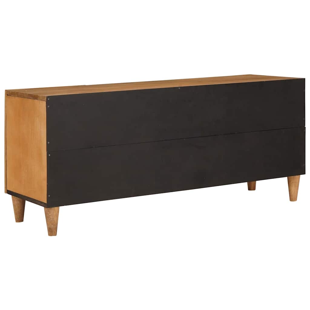 TV Cabinet Light brown 105 x 33 x 46 cm Solid mango wood
