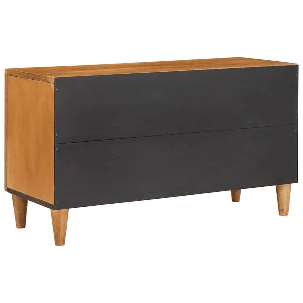 TV Cabinet Light brown 80 x 33 x 46 cm Solid mango wood
