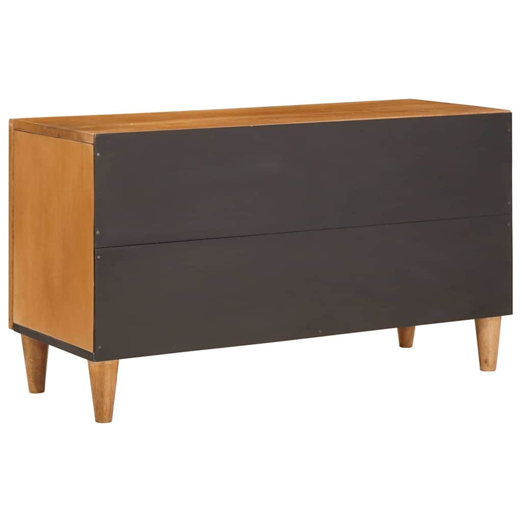 TV Cabinet Light brown 80 x 33 x 46 cm Solid mango wood