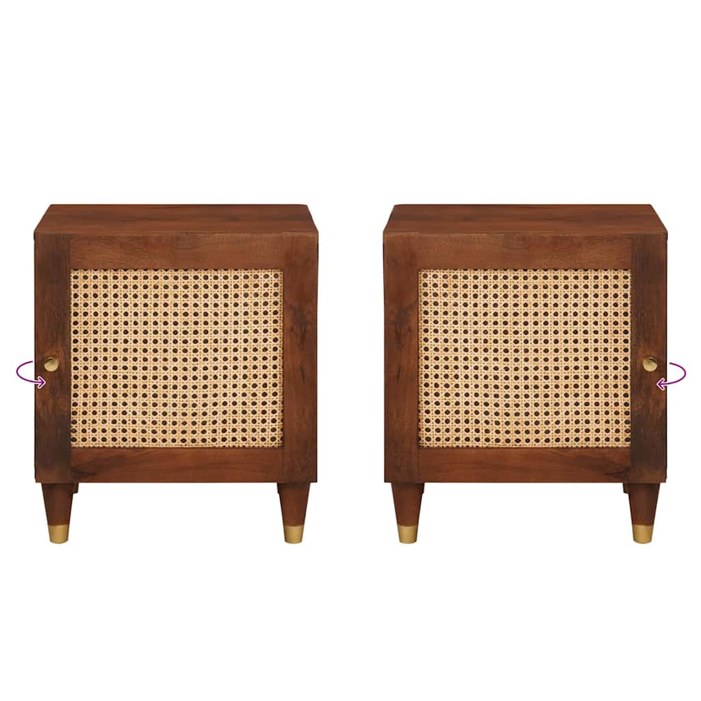 Bedside Tables 2 pcs 40 x 33.5 x 46 cm