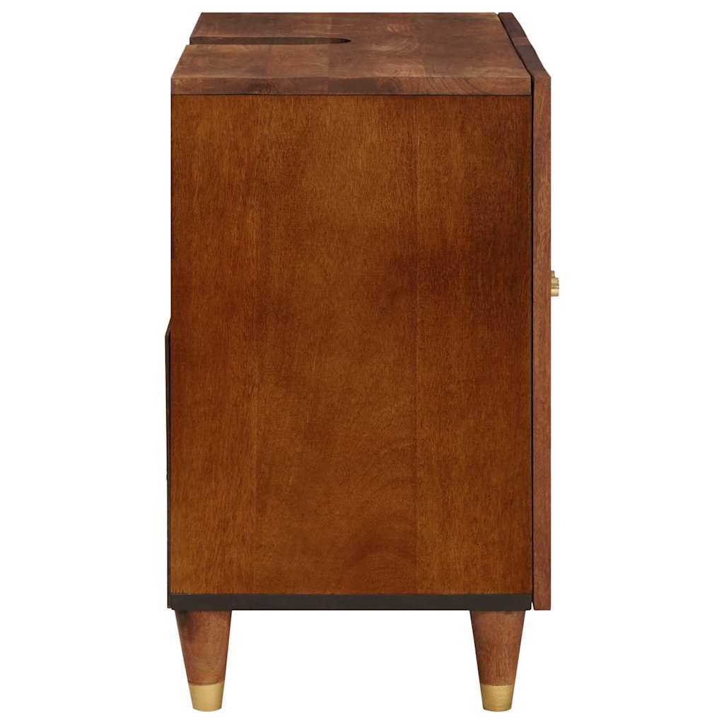 Sink cabinet with Shelf with Storage Brown 62 x 33 x 58 cm