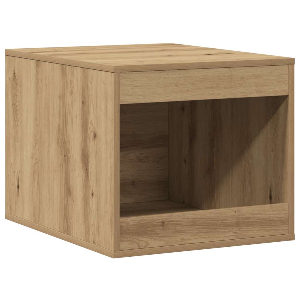 Cat Litter Box Enclosure Artisian Oak 47x59x42 cm Engineered Wood