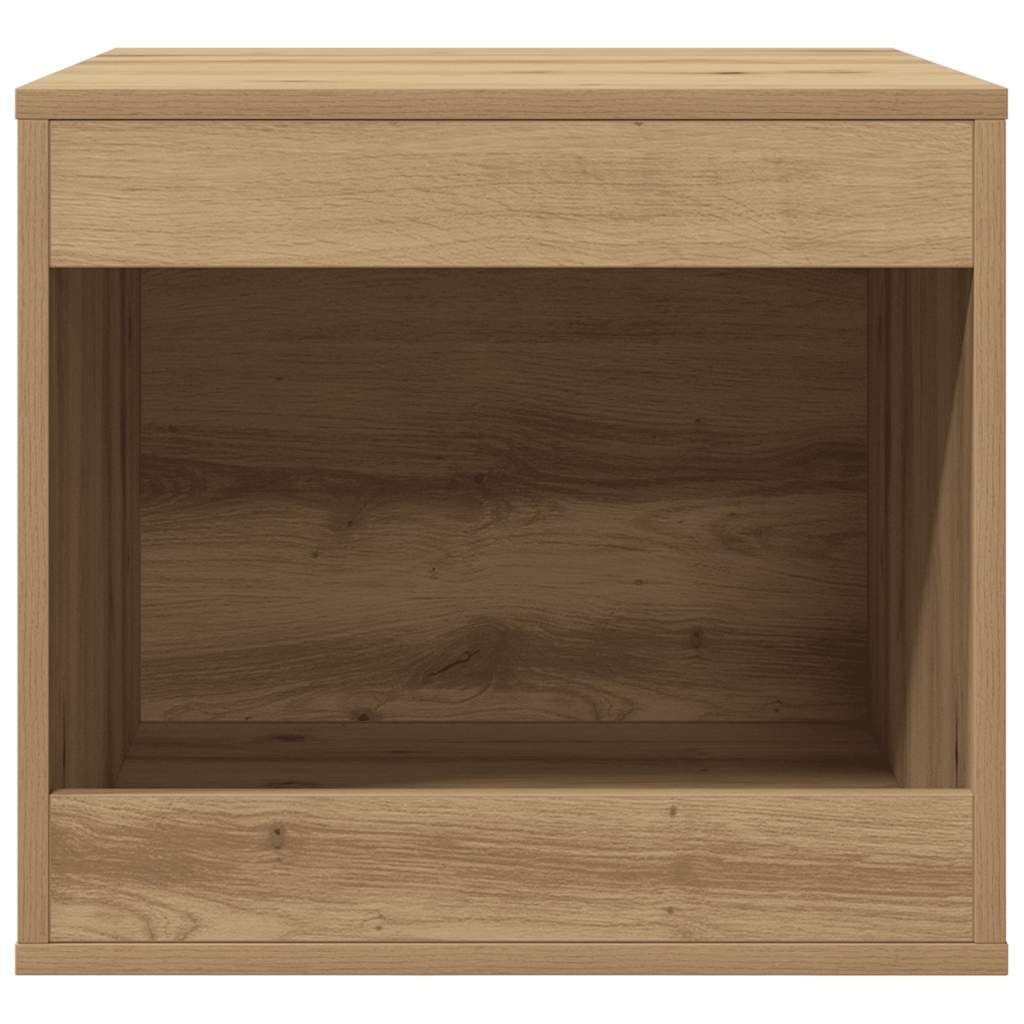 Cat Litter Box Enclosure Artisian Oak 47x59x42 cm Engineered Wood