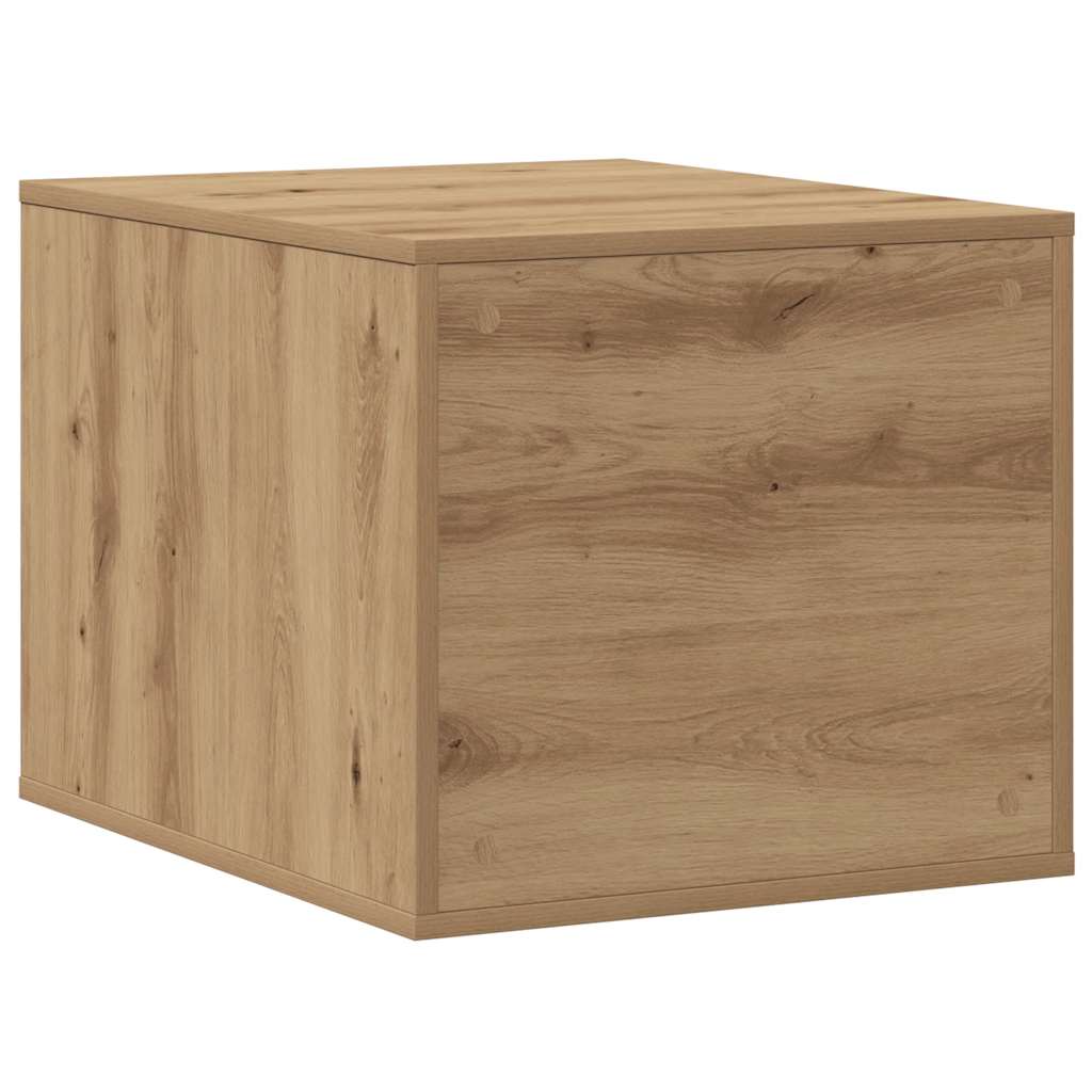 Cat Litter Box Enclosure Artisian Oak 47x59x42 cm Engineered Wood