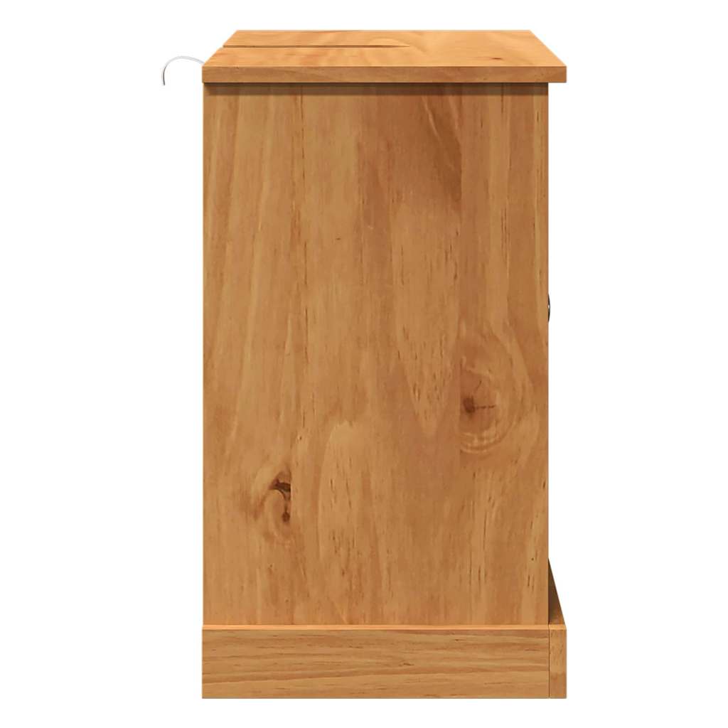 Sink Cabinet VIGO Honey brown 67.5 x 34 x 59 cm Solid pine wood