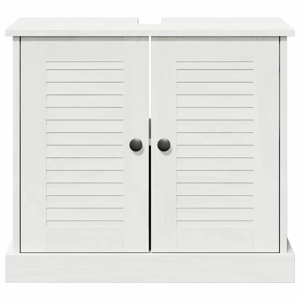 Sink Cabinet with Shelf VIGO Antique white 67.5 x 34 x 59 cm