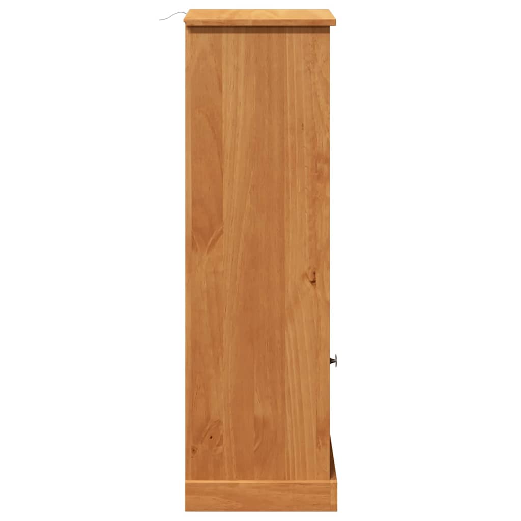 Bathroom Cabinet with Storage VIGO Honey brown 37 x 34 x 110 cm