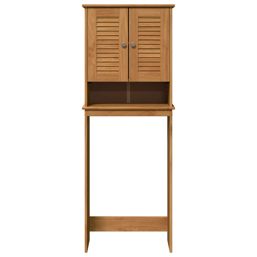 Toilet Cabinet with Shelf VIGO Honey brown 60 x 27 x 161 cm