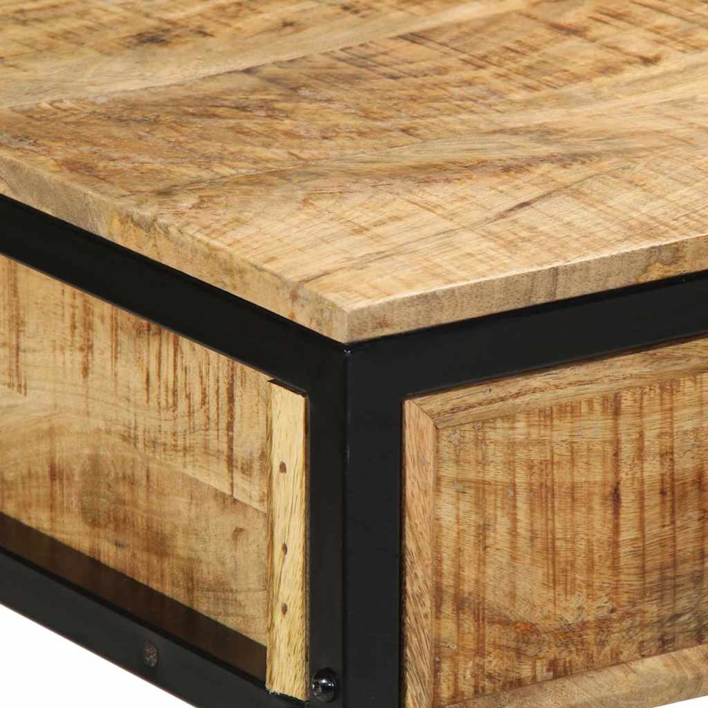 Desk with Drawer Brown 105 x 50 x 75 cm Solid Mango wood