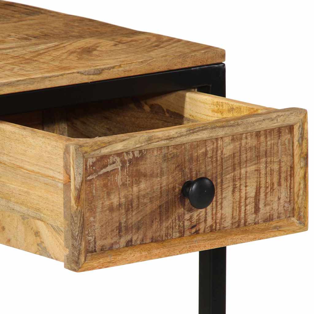 Desk with Drawer Brown 105 x 50 x 75 cm Solid Mango wood