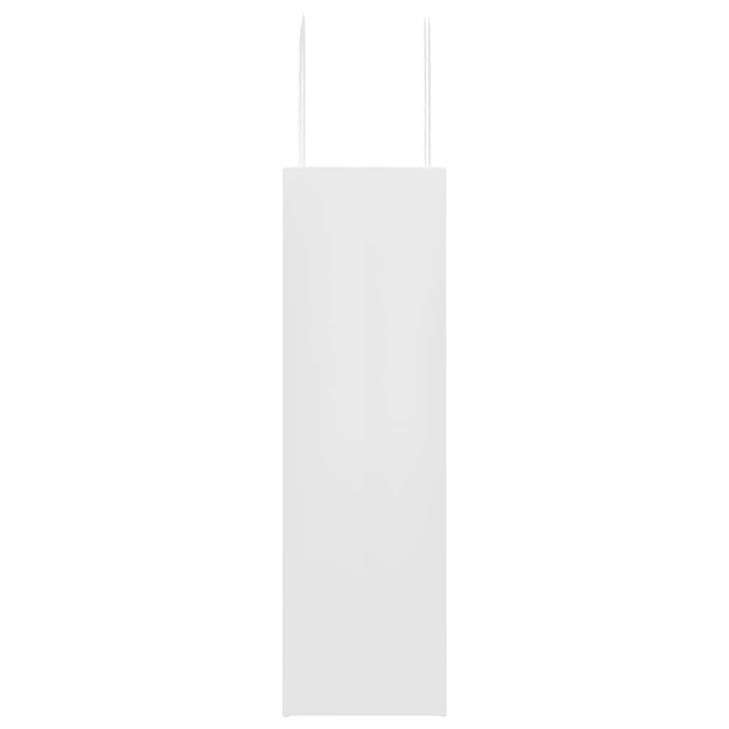 Paper Bags 250 pcs with Handles White 21x11x36 cm