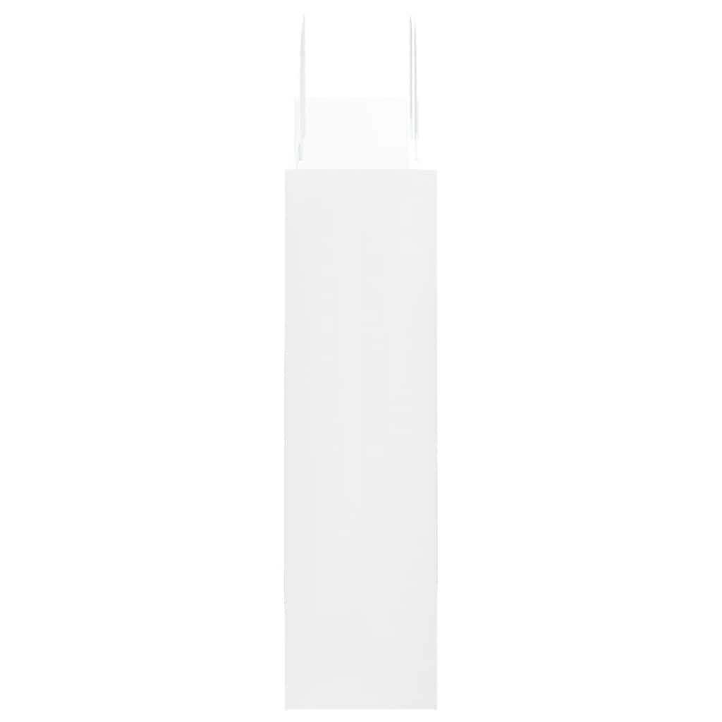 Paper Bags 250 pcs with Handles White 32x12x42 cm
