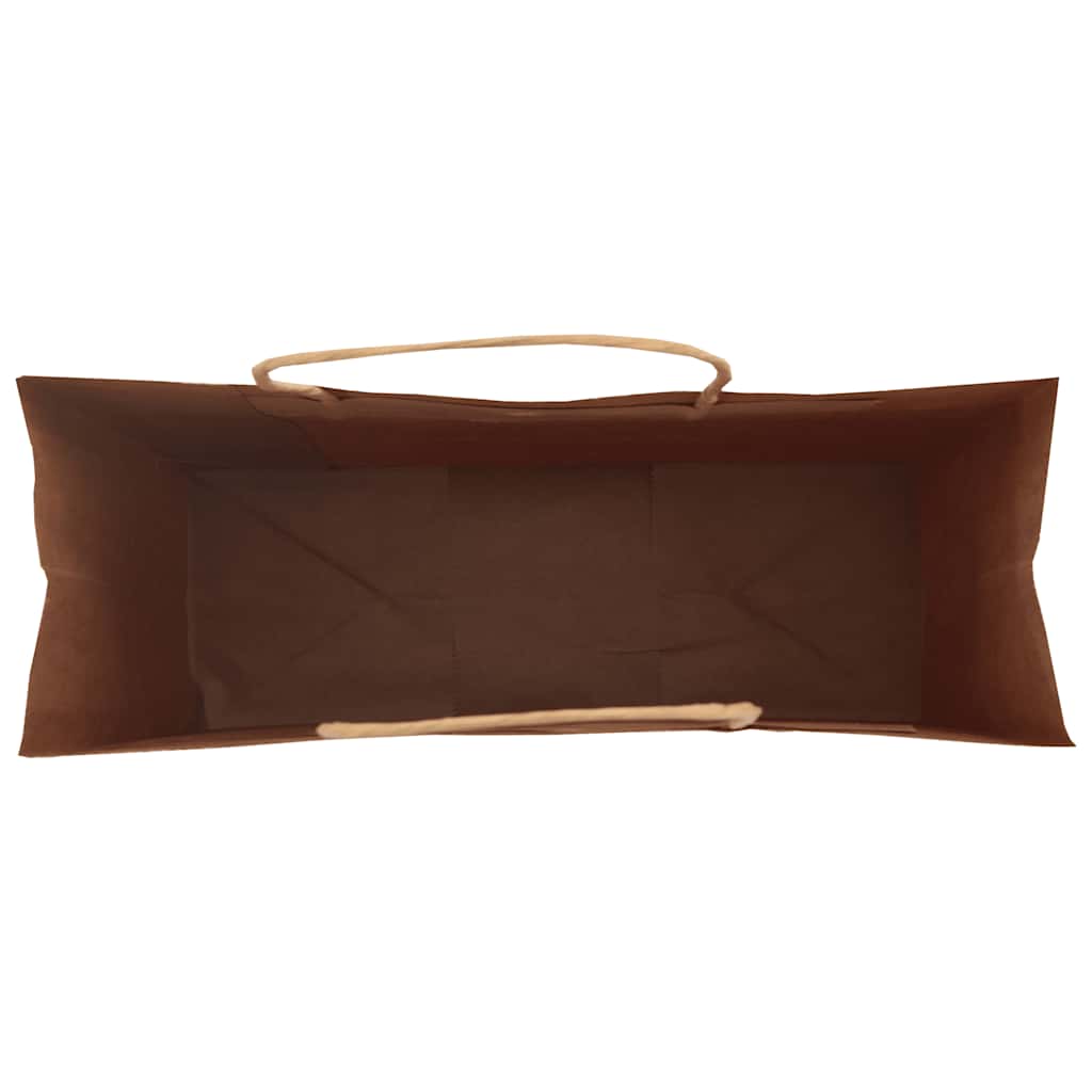 Paper Bags 250 pcs with Handles Black 45x17x48 cm