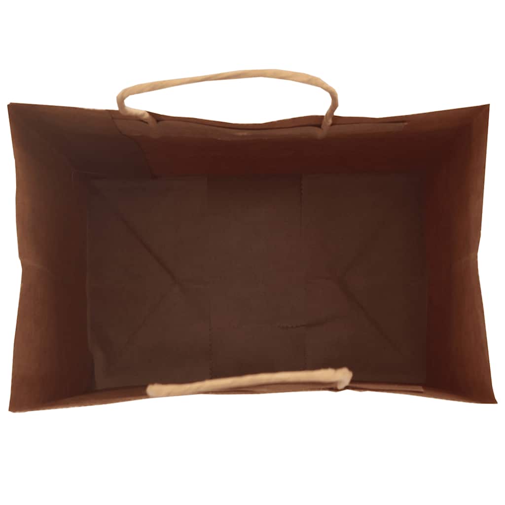 Paper Bags 250 pcs with Handles Red 32x22x28 cm