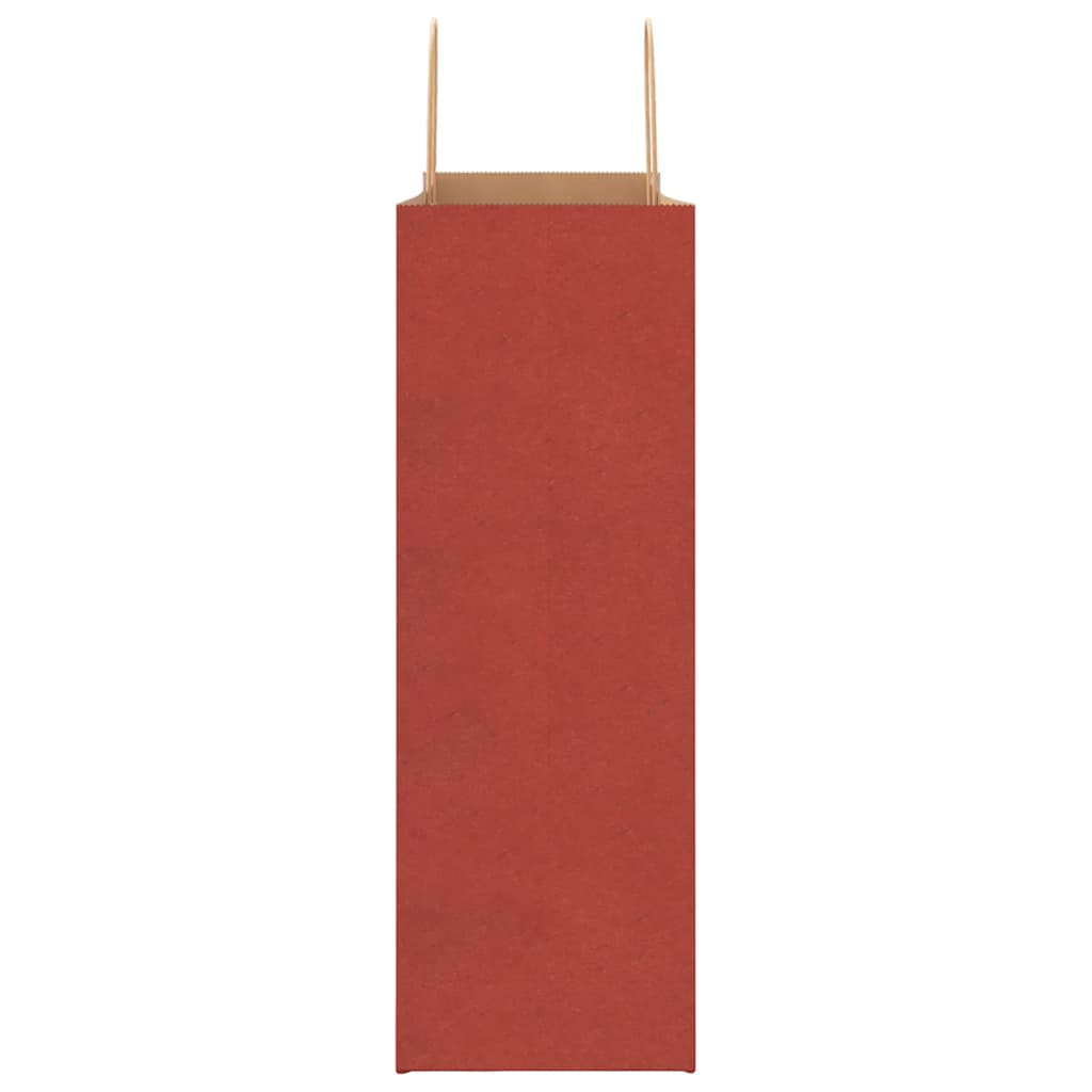 Paper Bags 250 pcs with Handles Red 45x17x48 cm