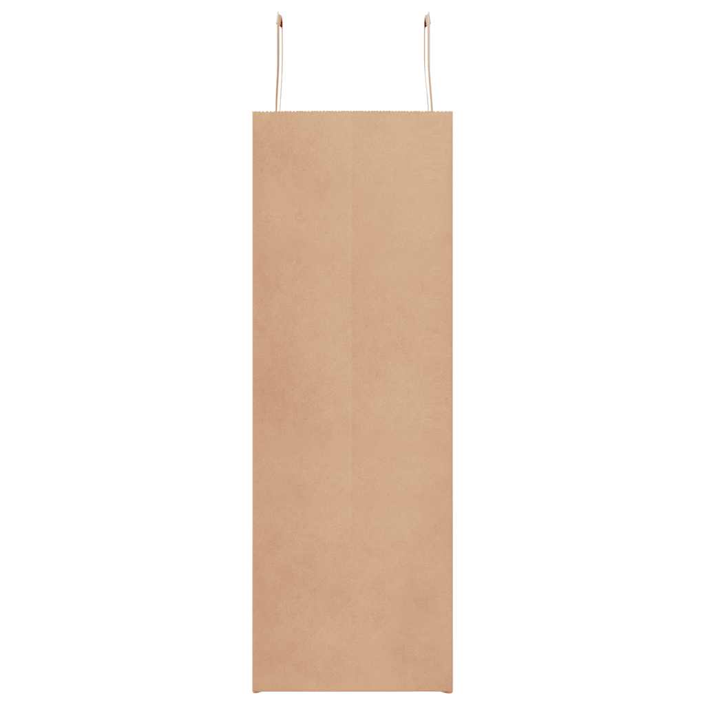 Paper Bags 50 pcs with Handles Brown 45x17x48 cm