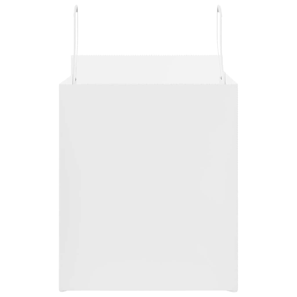 Paper Bags 250 pcs with Handles White 32x22x24 cm