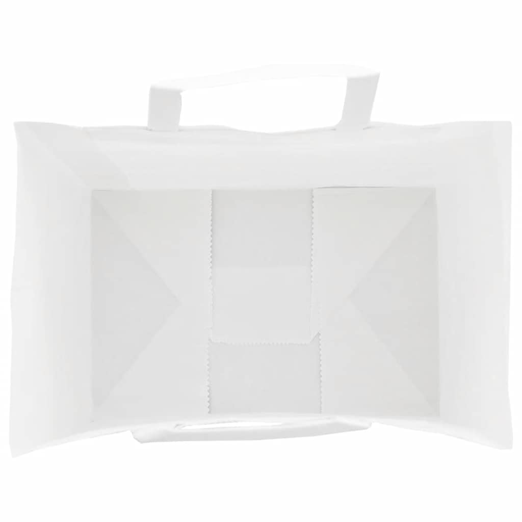 Paper Bags 250 pcs with Handles White 32x22x28 cm