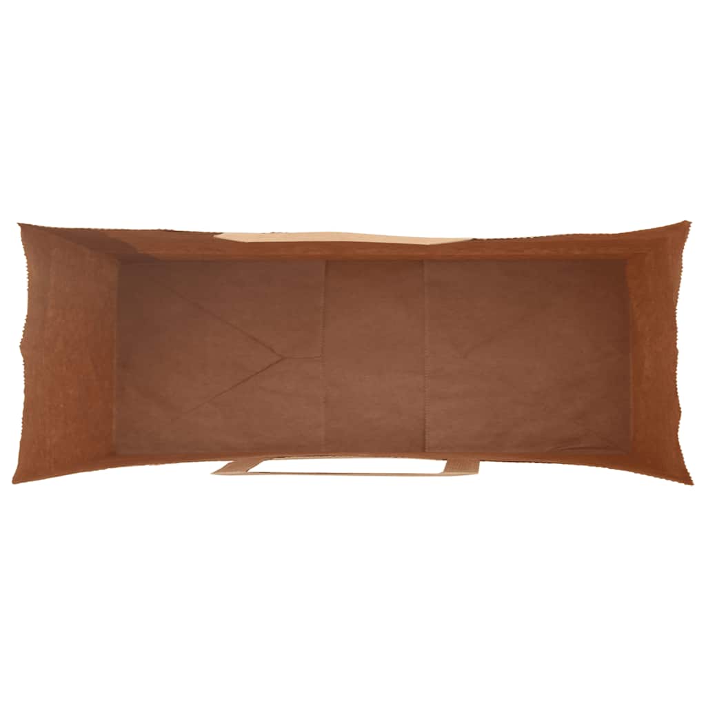 Paper Bags 50 pcs with Handles Black 32x12x42 cm