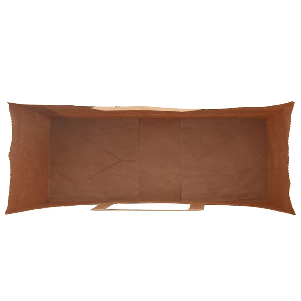 Paper Bags 50 pcs with Handles Black 45x17x48 cm