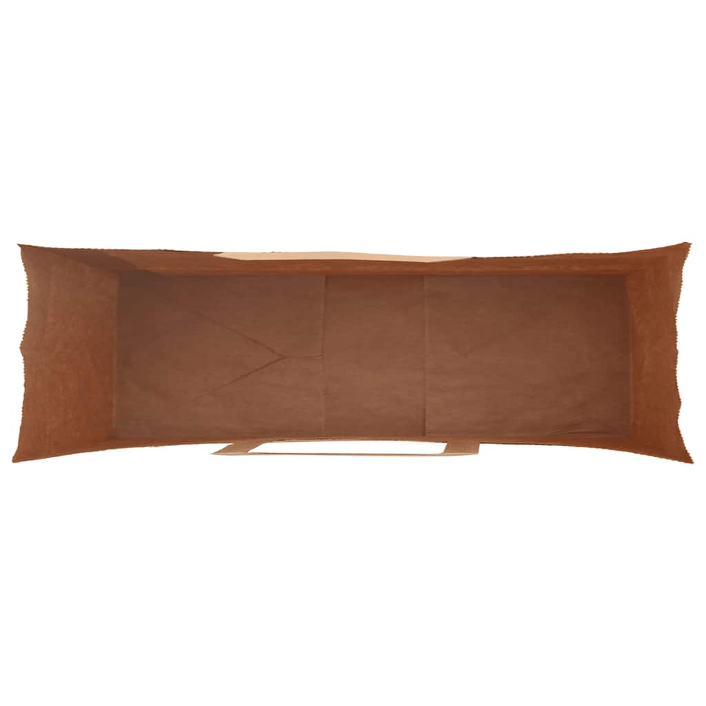 Paper Bags 250 pcs with Handles Black 54x15x49 cm