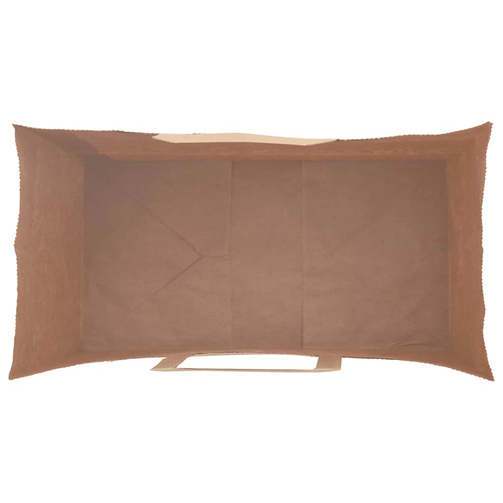 Paper Bags 250 pcs with Handles Blue 21x11x36 cm