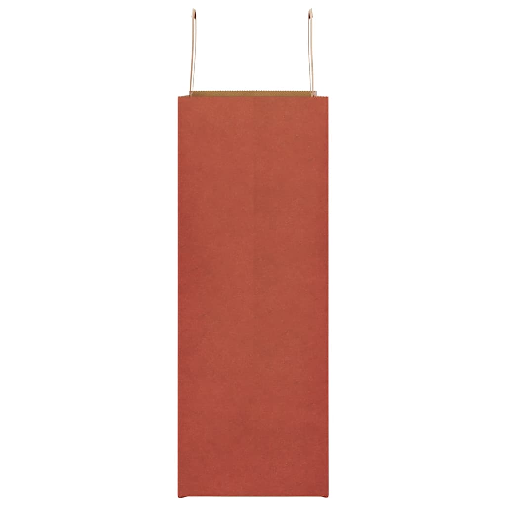 Paper Bags 50 pcs with Handles Red 32x17x44 cm
