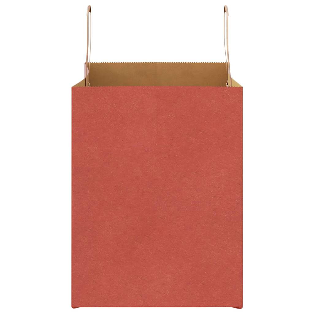 Paper Bags 50 pcs with Handles Red 32x22x28 cm